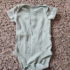 Carter's Mint Green Baby Bodysuit